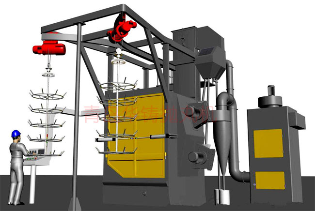吊鉤式拋丸機